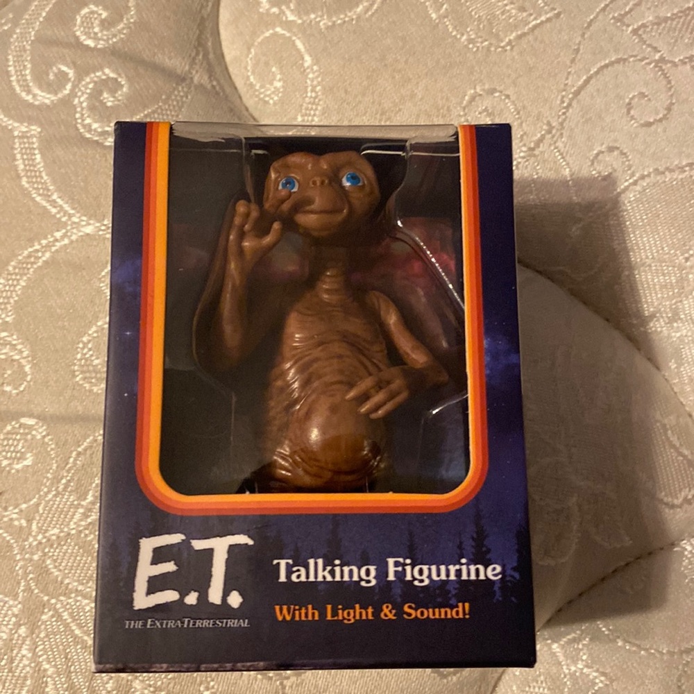 E.T. talking figurine